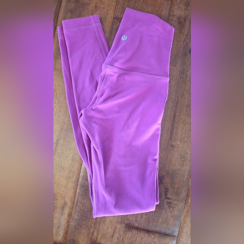 lululemon athletica Kids Magenta Leggings